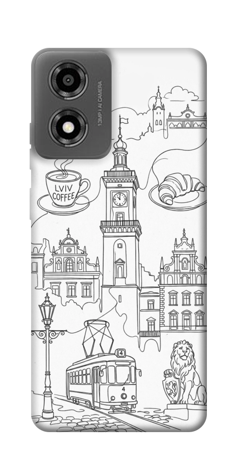 Чохол Lviv spirit для Motorola Moto E14
