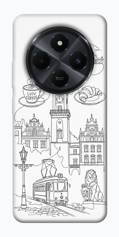 Чехол Lviv spirit для Xiaomi Redmi 14C