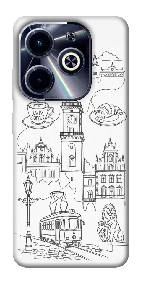 Чохол Lviv spirit для TECNO Spark Go 2024