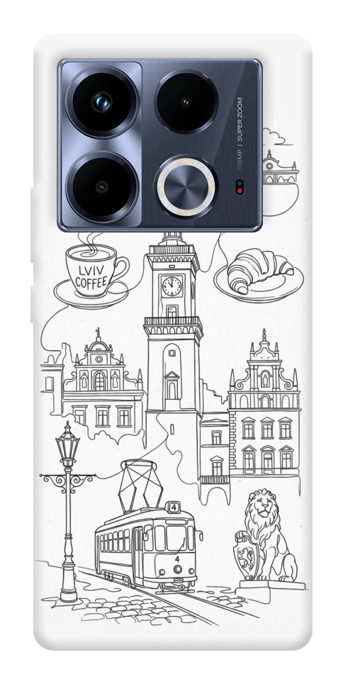Чехол Lviv spirit для Infinix Note 40 4G