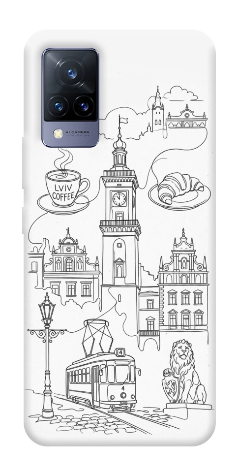 Чохол Lviv spirit для Vivo V21