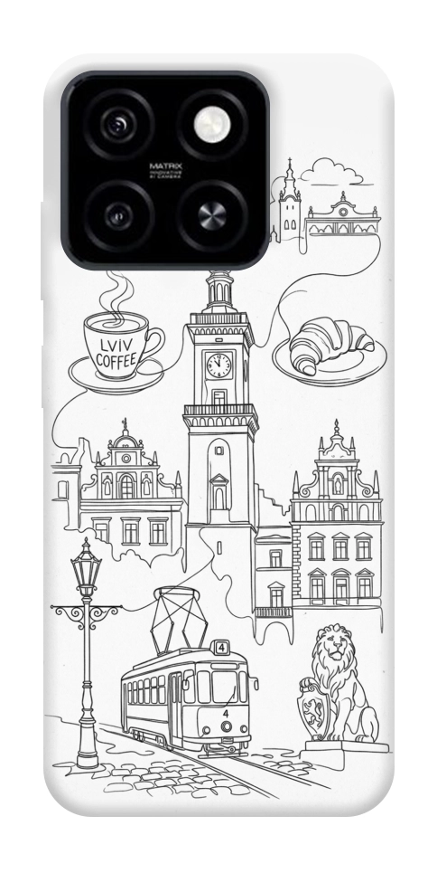 Чохол Lviv spirit для ZTE Blade A55 4G