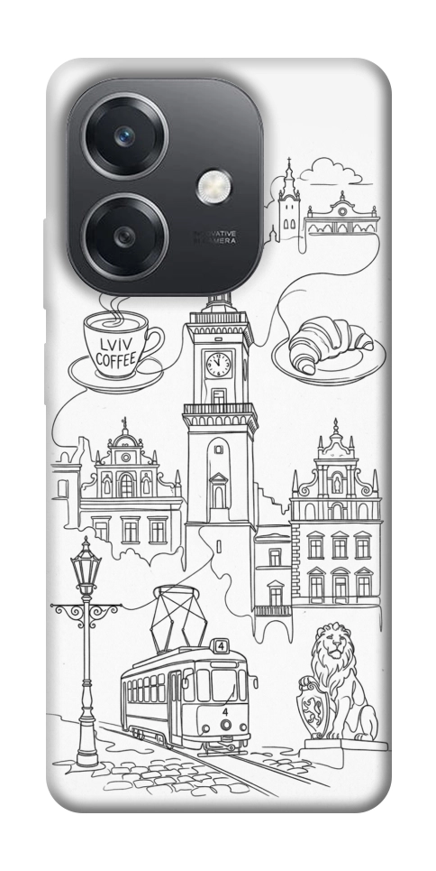 Чехол Lviv spirit для Oppo А3х 4G