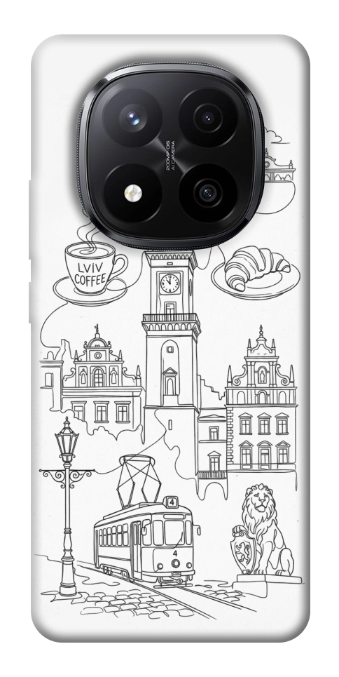 Чехол Lviv spirit для Xiaomi Redmi Note 14 Pro+ 5G