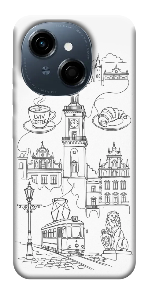 Чохол Lviv spirit для TECNO Spark Go 1 (KL4)