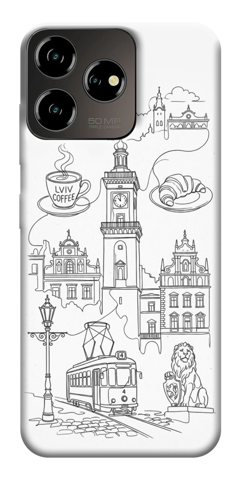 Чохол Lviv spirit для ZTE Blade V50 Design 4G