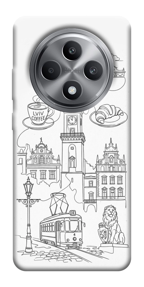 Чехол Lviv spirit для Oppo Reno 12 F 4G