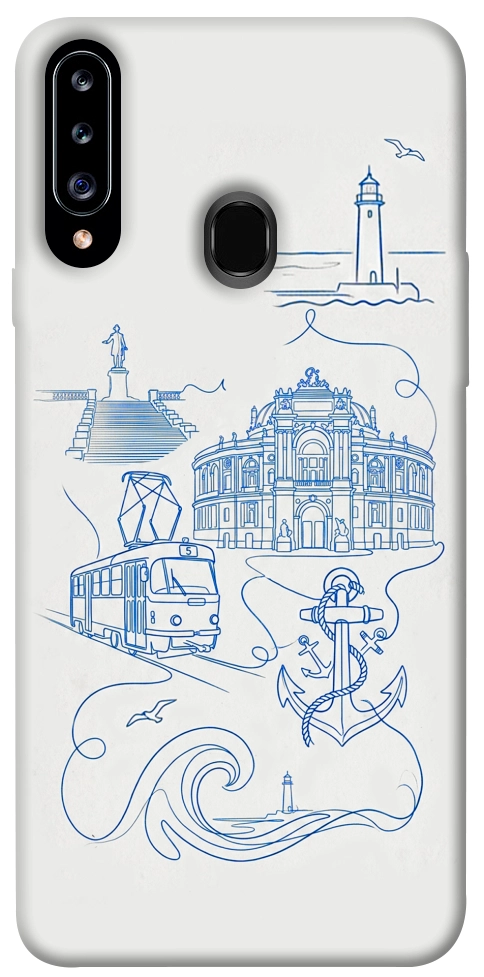 Чехол Southern pearl для Galaxy A20s (2019)