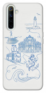 Чехол Southern pearl для Realme 6