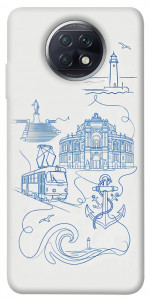Чехол Southern pearl для Xiaomi Redmi Note 9 5G