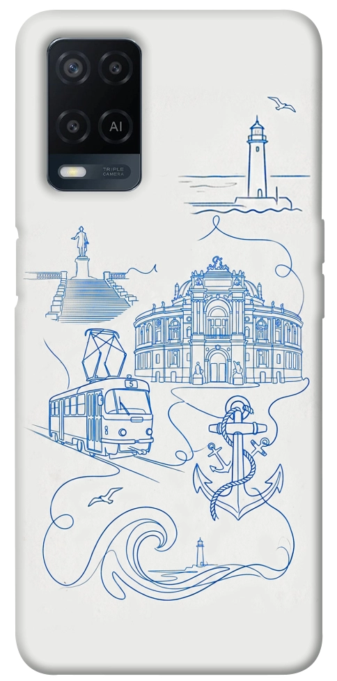 Чехол Southern pearl для Oppo A54 4G
