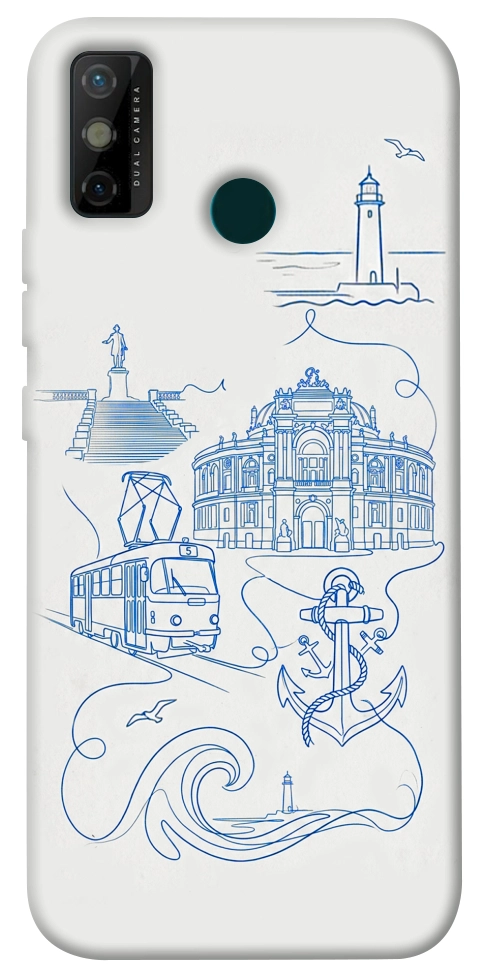 Чохол Southern pearl для TECNO Spark 6 Go