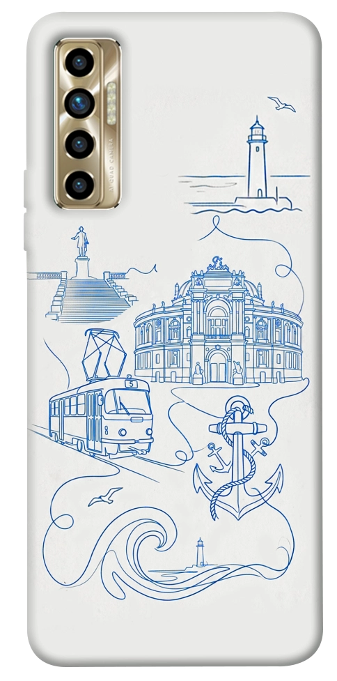 Чехол Southern pearl для TECNO Camon 17P