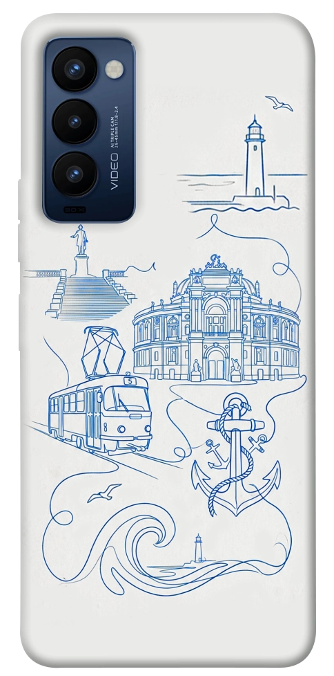 Чохол Southern pearl для TECNO Camon 18