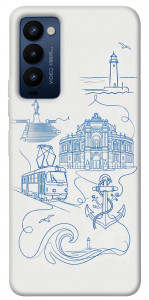 Чехол Southern pearl для Tecno Camon 18 P