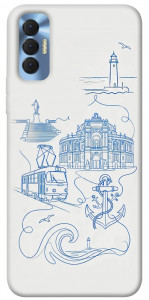 Чехол Southern pearl для TECNO Spark 8P