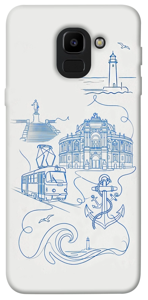 Чехол Southern pearl для Galaxy J6 (2018)