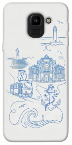 Чехол Southern pearl для Galaxy J6 (2018)