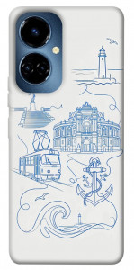 Чехол Southern pearl для TECNO Camon 19 Pro (CI8n)