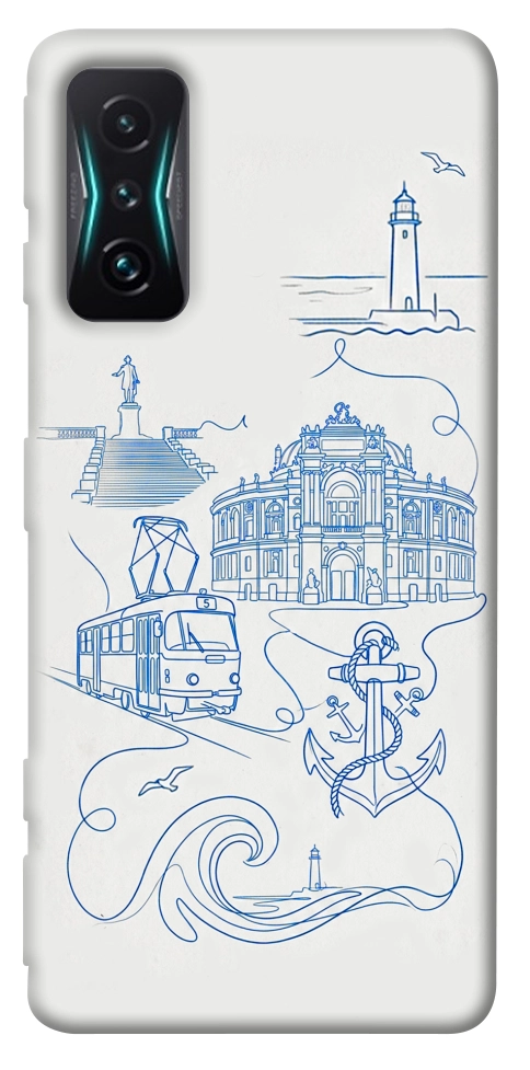 Чехол Southern pearl для Xiaomi Redmi K50 Gaming