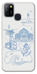 Чехол Southern pearl для Infinix Hot 10 Lite