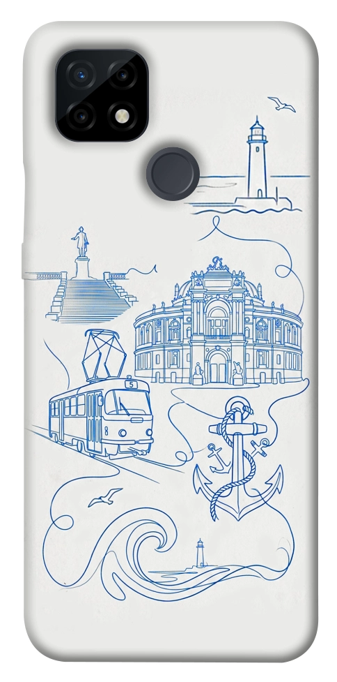 Чехол Southern pearl для Realme C21