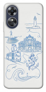 Чехол Southern pearl для Oppo A17