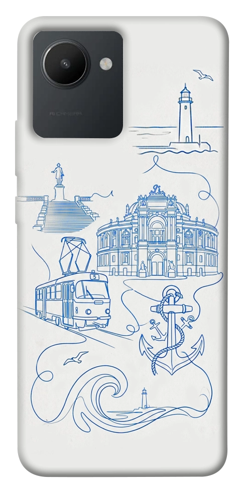 Чехол Southern pearl для Realme C30s