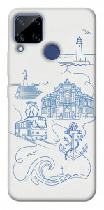 Чехол Southern pearl для Realme C15
