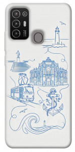 Чехол Southern pearl для ZTE Blade A52