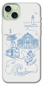 Чехол Southern pearl для iPhone 15 Plus