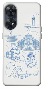 Чехол Southern pearl для Oppo Reno 8 T 4G
