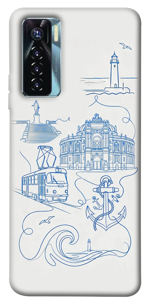 Чохол Southern pearl для TECNO Camon 17 Pro