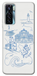 Чохол Southern pearl для TECNO Camon 17 Pro