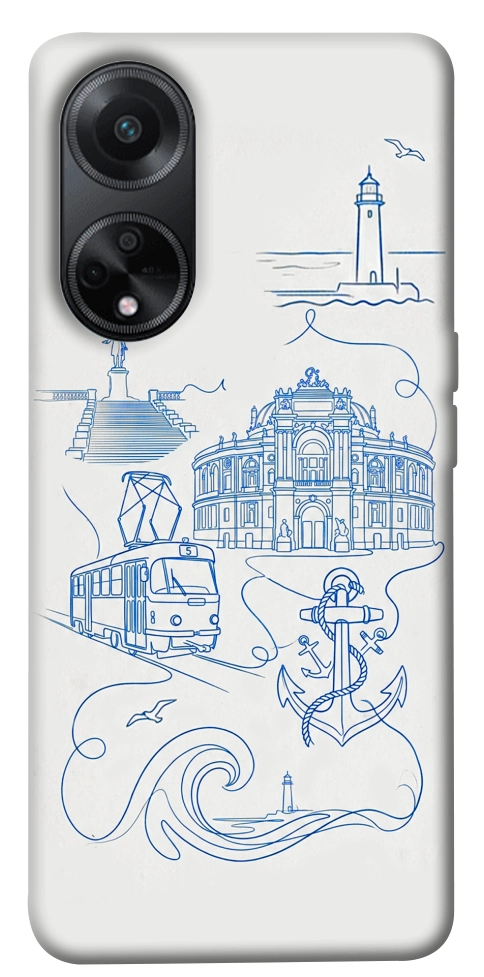 Чехол Southern pearl для Oppo A58 4G