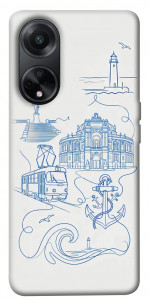 Чехол Southern pearl для Oppo A58 4G