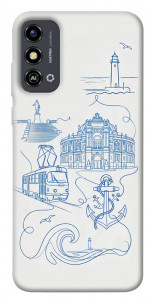 Чохол Southern pearl для ZTE Blade A53