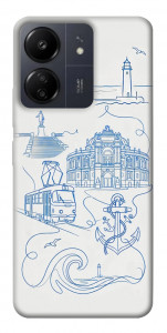 Чехол Southern pearl для Xiaomi Redmi 13C