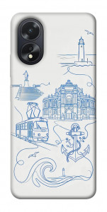Чехол Southern pearl для Oppo A38