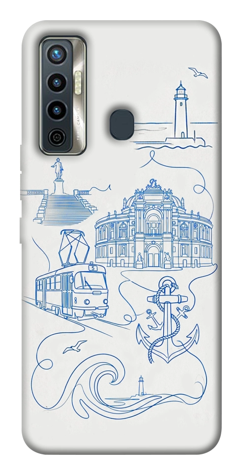Чохол Southern pearl для TECNO Camon 17