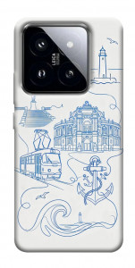 Чехол Southern pearl для Xiaomi 14 Pro
