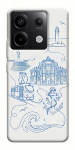 Чехол Southern pearl для Xiaomi Redmi Note 13 Pro 4G