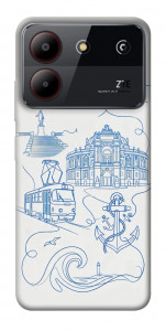 Чохол Southern pearl для ZTE Blade A54 4G