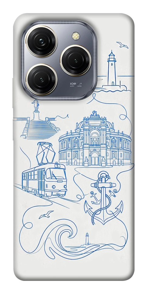 Чехол Southern pearl для TECNO Spark 20 Pro