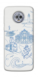 Чехол Southern pearl для Motorola Moto G6 Plus