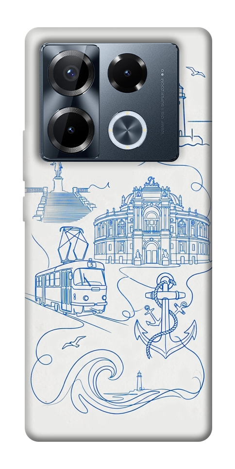 Чохол Southern pearl для Infinix Note 40 Pro 4G