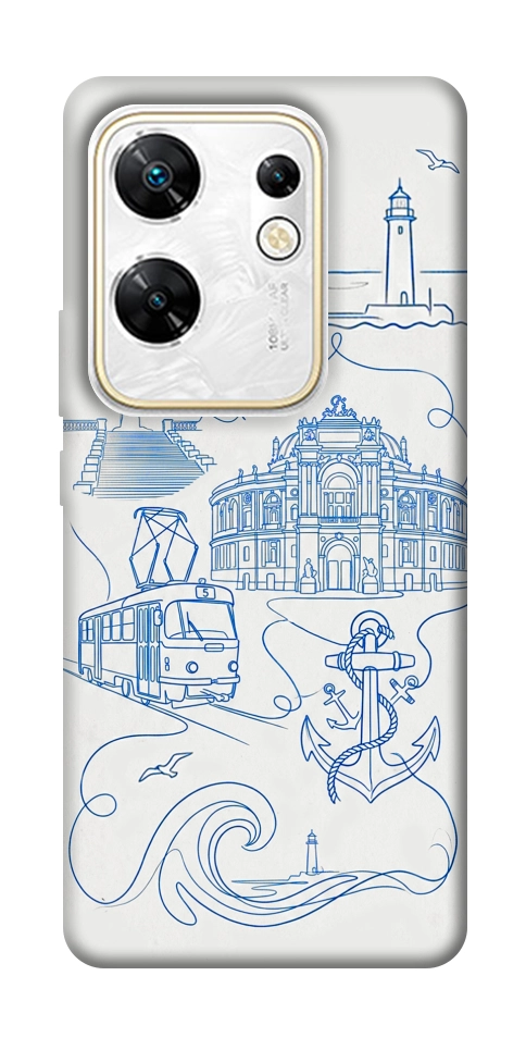 Чехол Southern pearl для Infinix Zero 30 4G