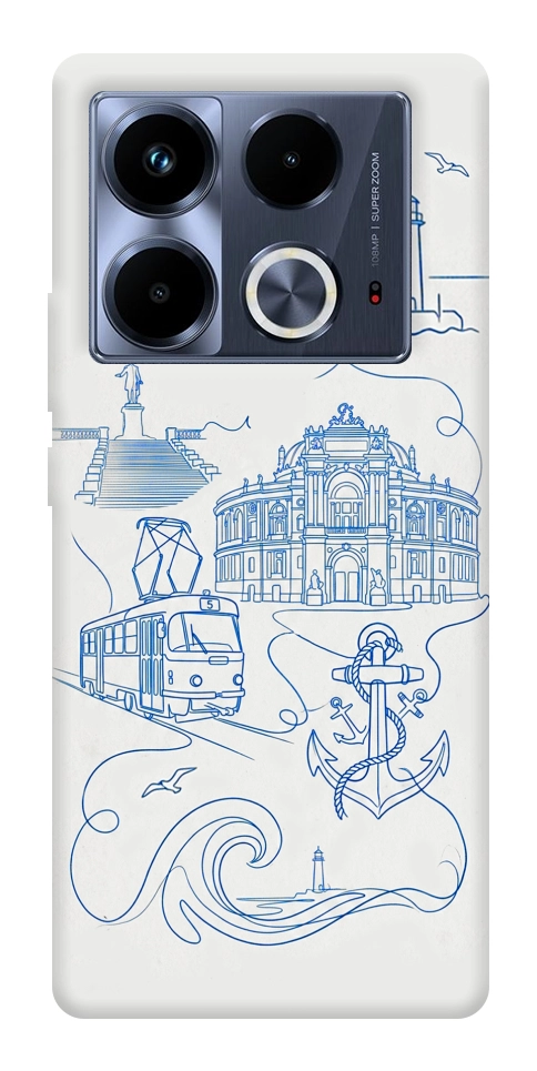 Чехол Southern pearl для Infinix Note 40 4G