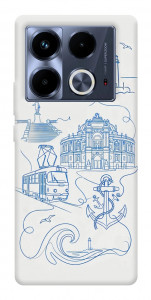 Чехол Southern pearl для Infinix Note 40 4G