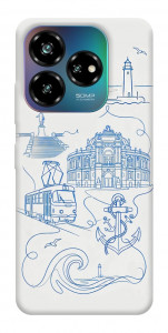 Чохол Southern pearl для ZTE Nubia V60